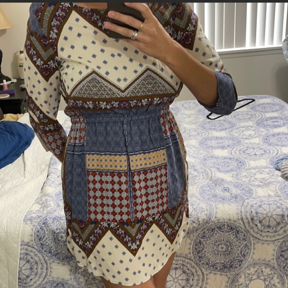 H & M quarter sleeve dress Sz 8 NWT